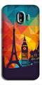 Eiffel Tower2 Case for Galaxy J4