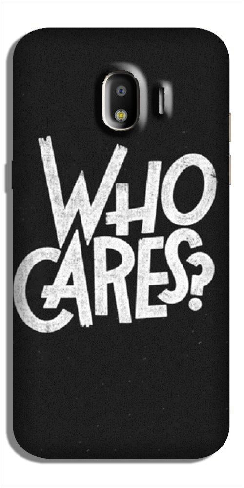 Who Cares Case for Galaxy J2 (2018)