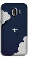 Clouds Plane Case for Galaxy J2 (2018) (Design - 196)