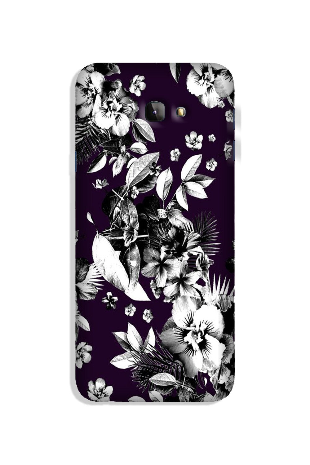 white flowers Case for Galaxy J4 Plus