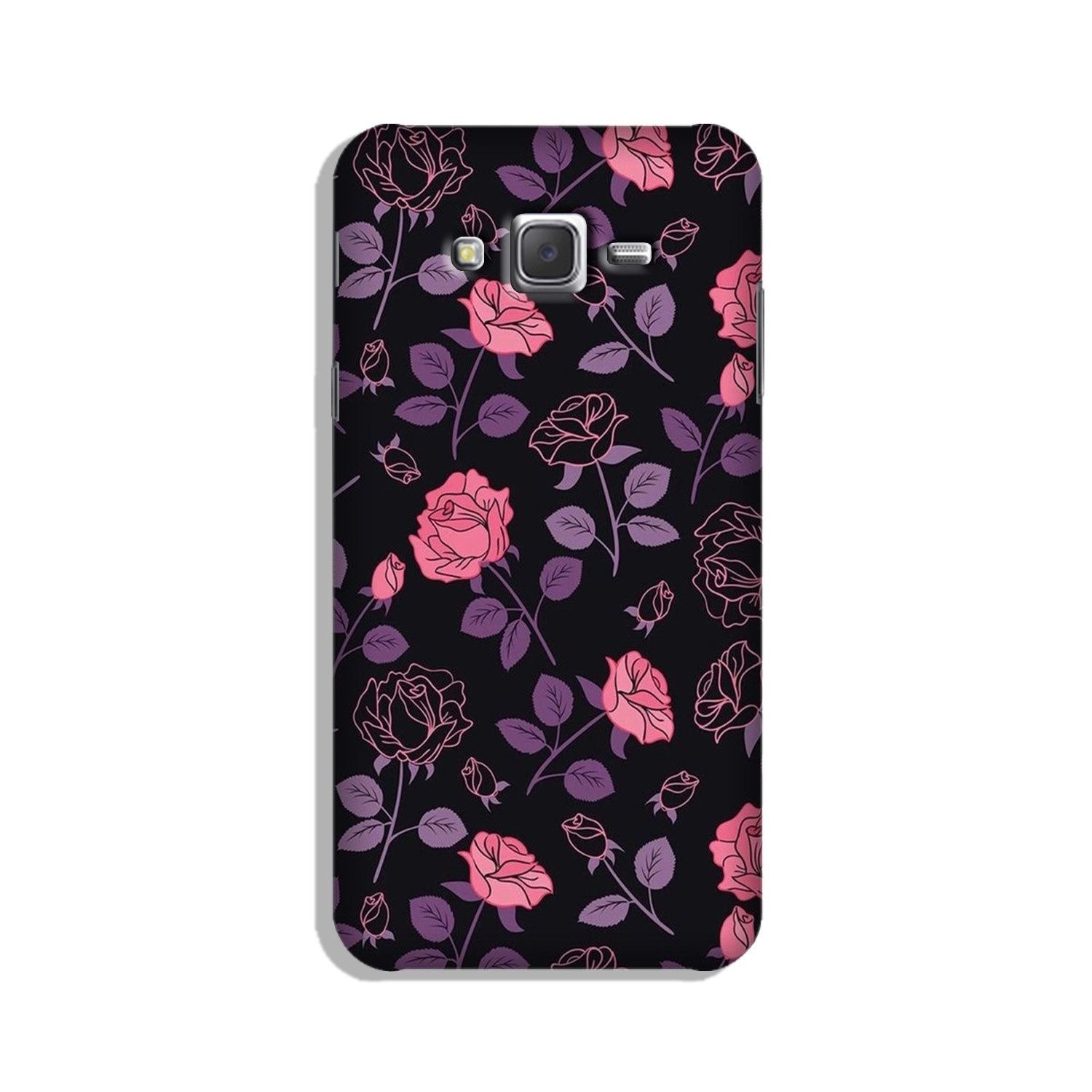 Rose Pattern Case for Galaxy J7 (2015)