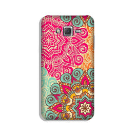 Rangoli art Case for Galaxy J7 (2015)