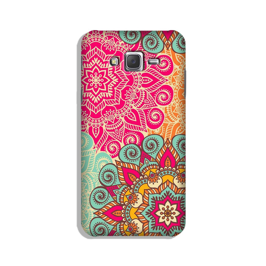 Rangoli art Case for Galaxy J3 (2015)
