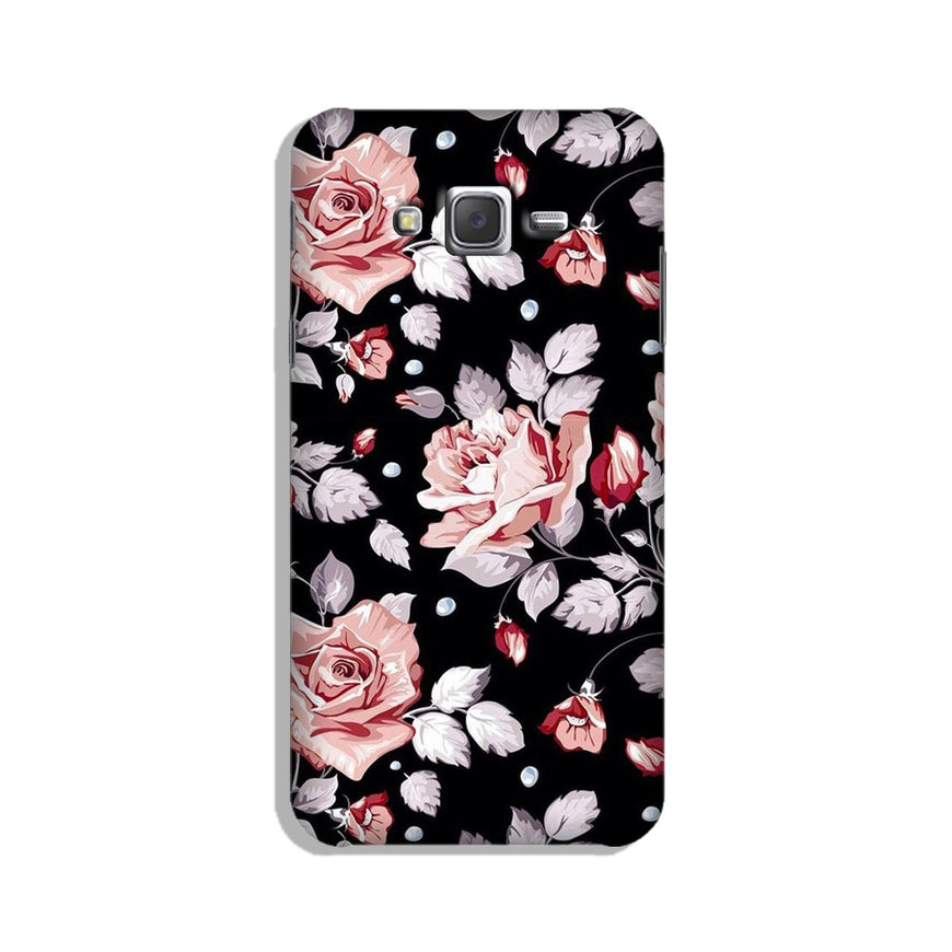 Pink rose Case for Galaxy J7 Nxt