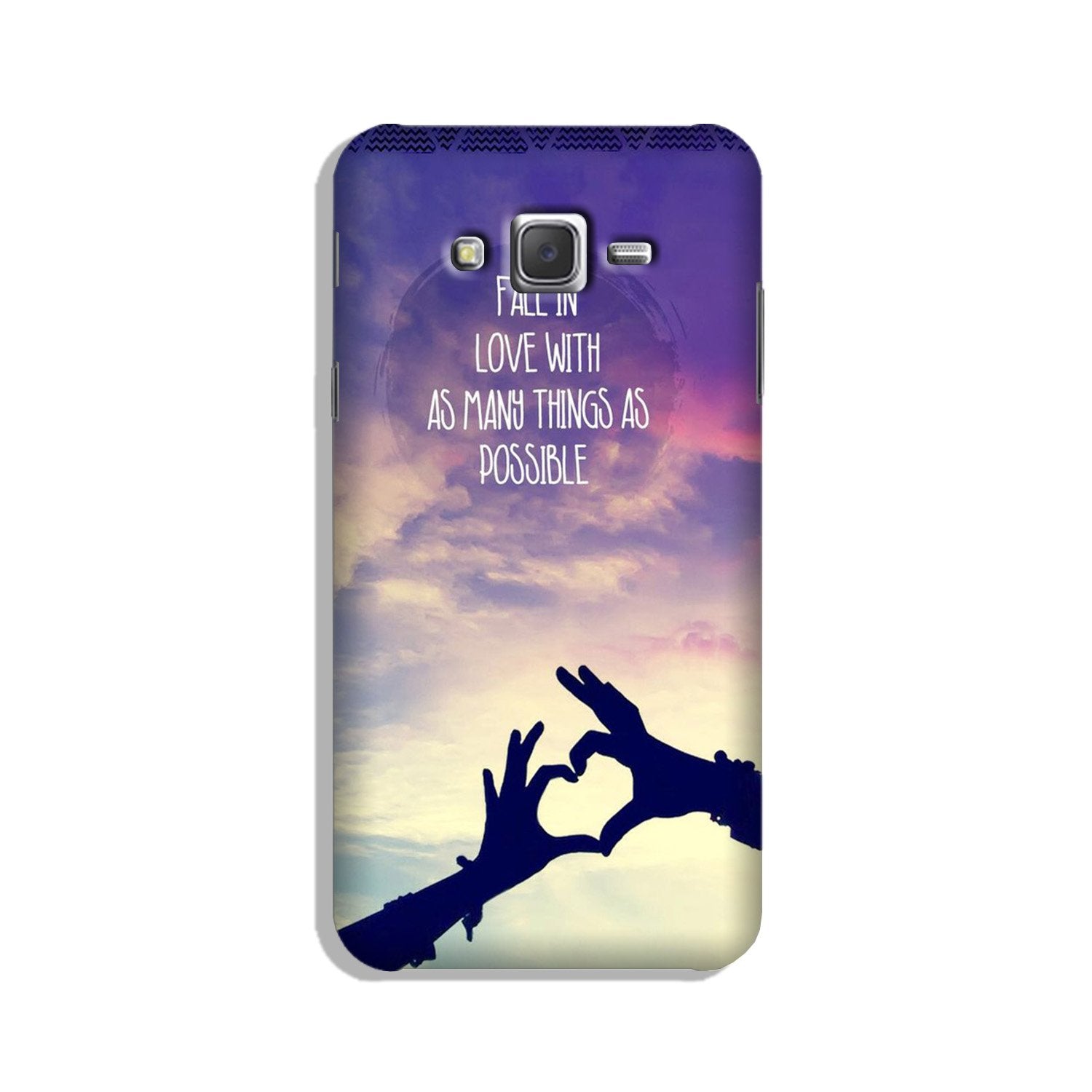 Fall in love Case for Galaxy J7 (2015)