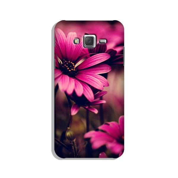 Purple Daisy Case for Galaxy J7 Nxt