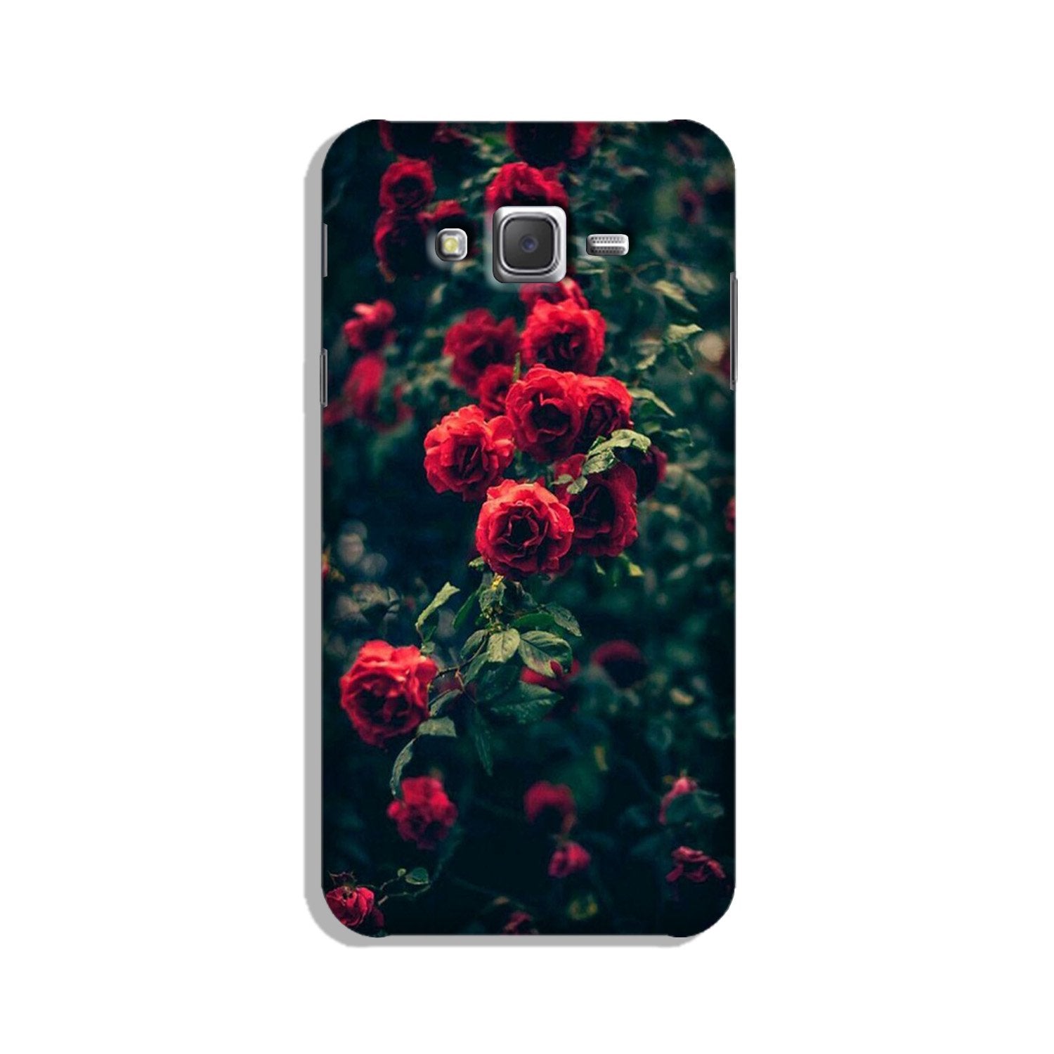 Red Rose Case for Galaxy J7 (2015)