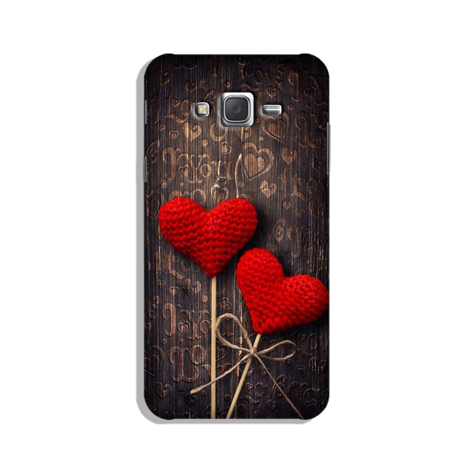 Red Hearts Case for Galaxy J2 (2015)