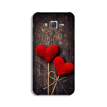Red Hearts Case for Galaxy J7 Nxt