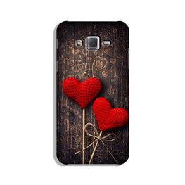 Red Hearts Case for Galaxy J7 Nxt