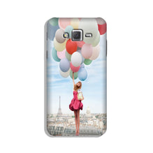 Girl with Baloon Case for Galaxy J7 (2015)