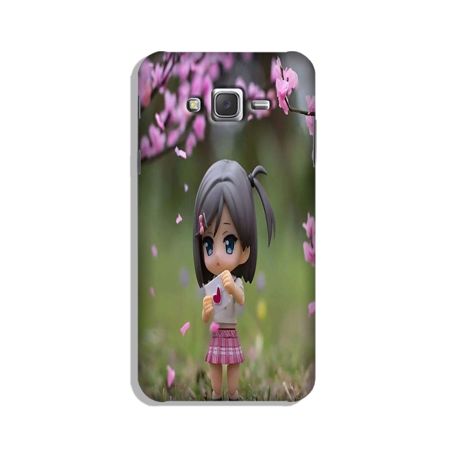 Cute Girl Case for Galaxy J3 (2015)