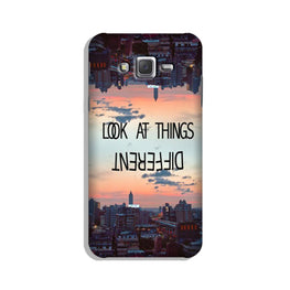 Look at things different Case for Galaxy J3 (2015)