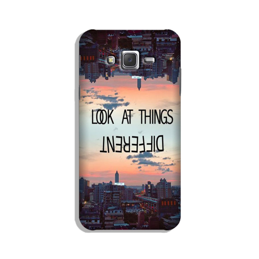Look at things different Case for Galaxy J3 (2015)