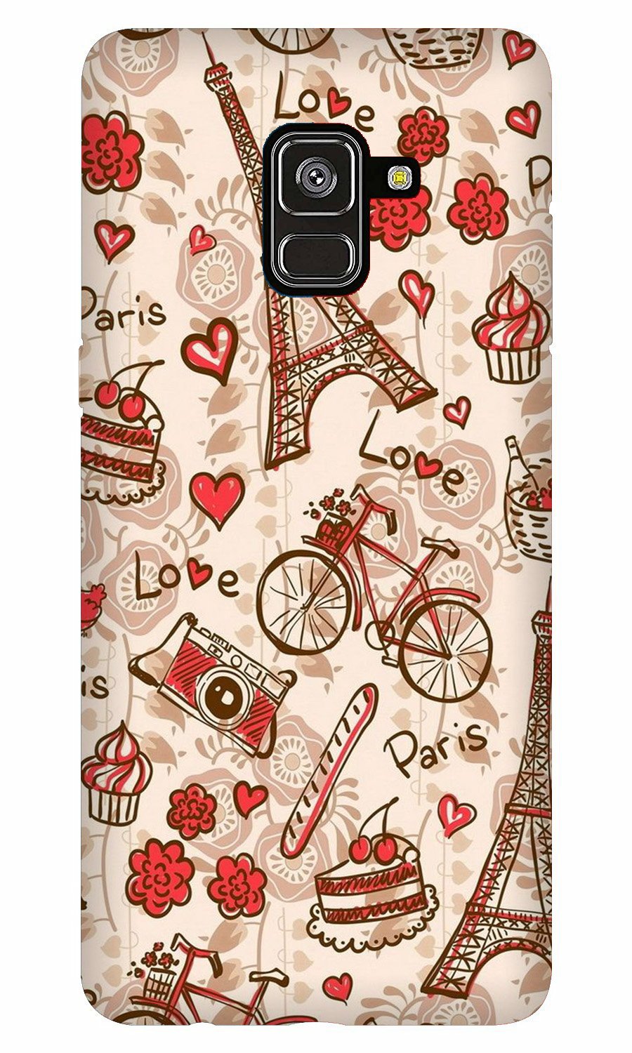 Love Paris Case for Galaxy J6/On6  (Design - 103)