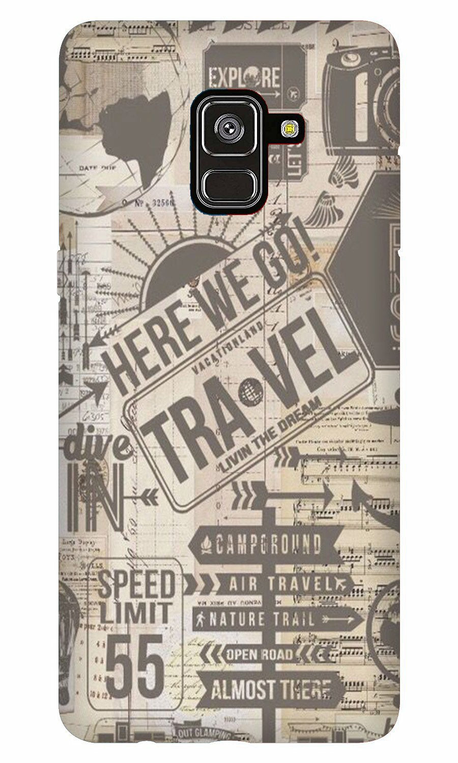 Travel Case for Galaxy J6/On6  (Design - 104)