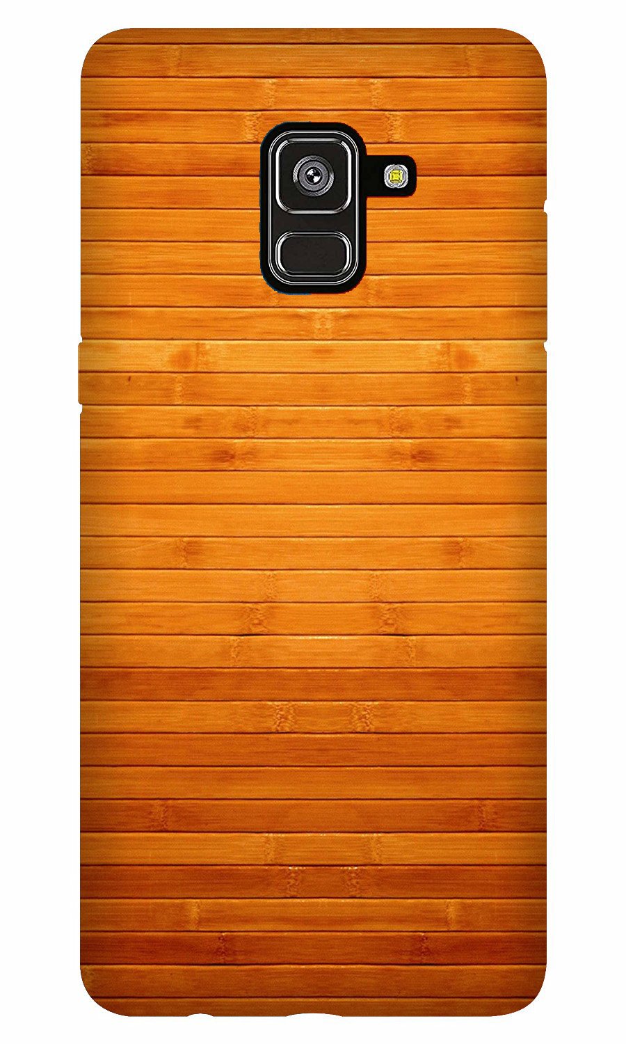 Wooden Look Case for Galaxy J6/On6  (Design - 111)