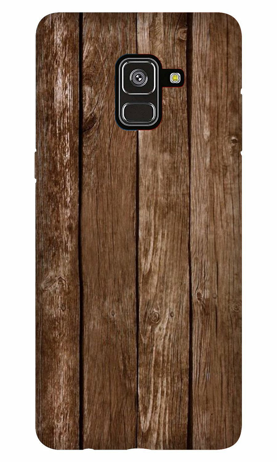 Wooden Look Case for Galaxy J6/On6  (Design - 112)