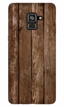 Wooden Look Case for Galaxy J6/On6  (Design - 112)