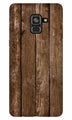 Wooden Look Case for Galaxy A6  (Design - 112)