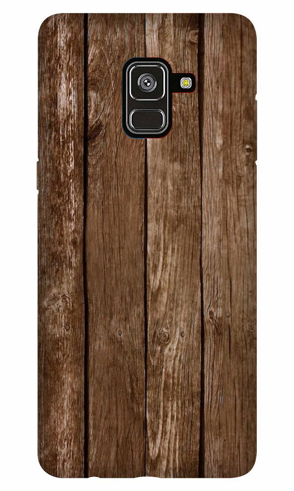 Wooden Look Case for Galaxy A6  (Design - 112)
