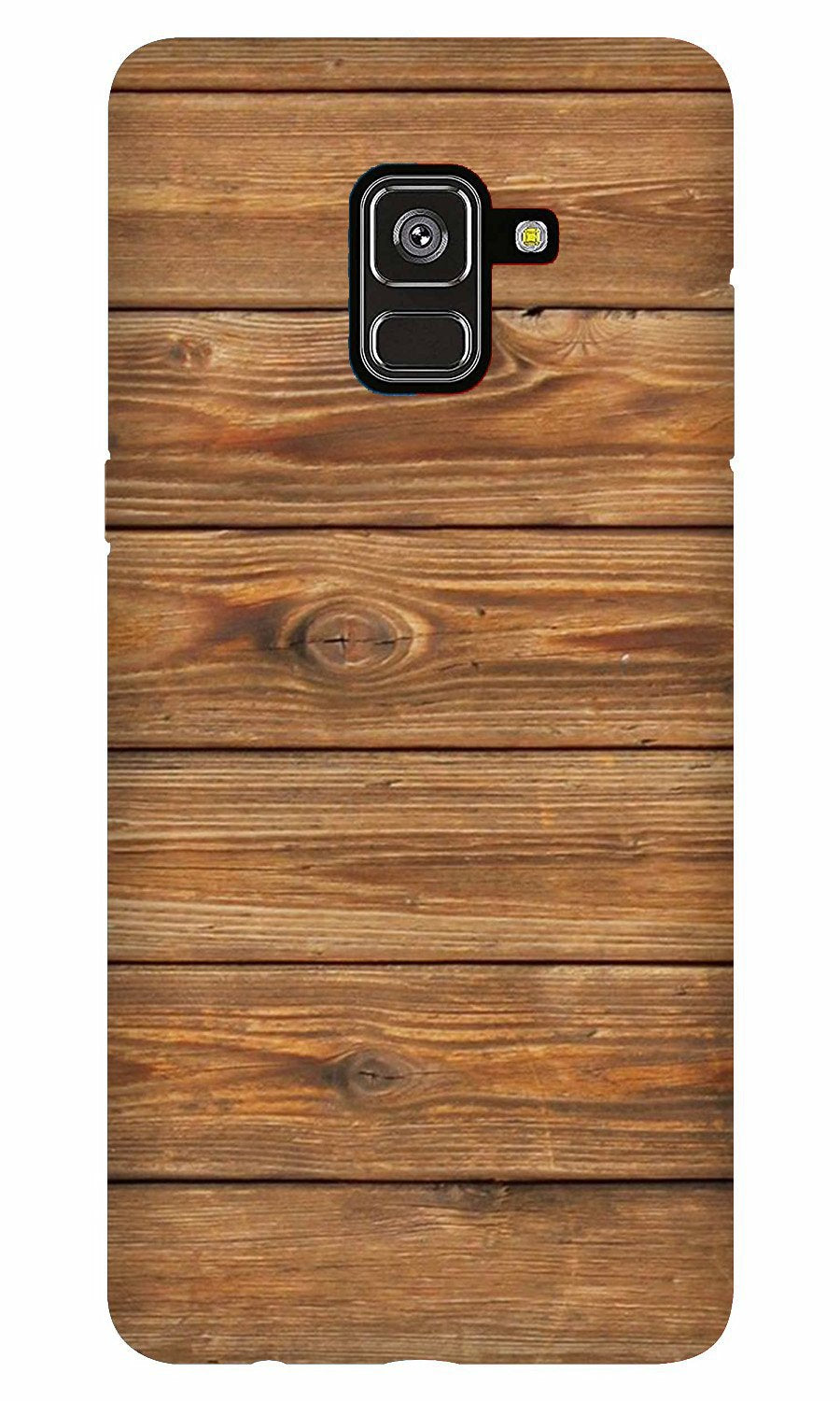 Wooden Look Case for Galaxy A6  (Design - 113)