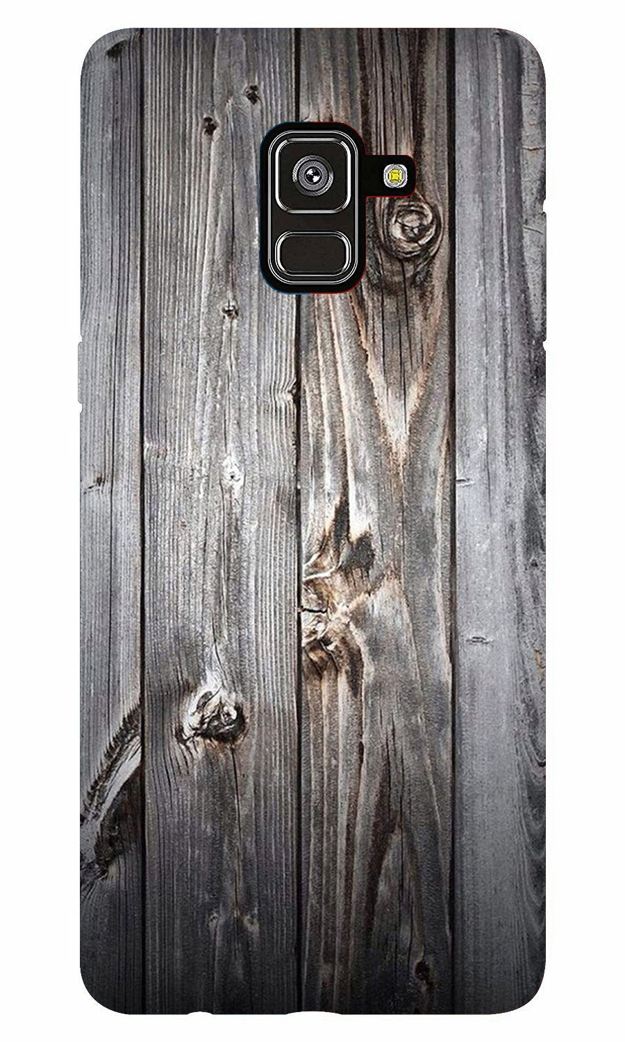 Wooden Look Case for Galaxy J6/On6  (Design - 114)