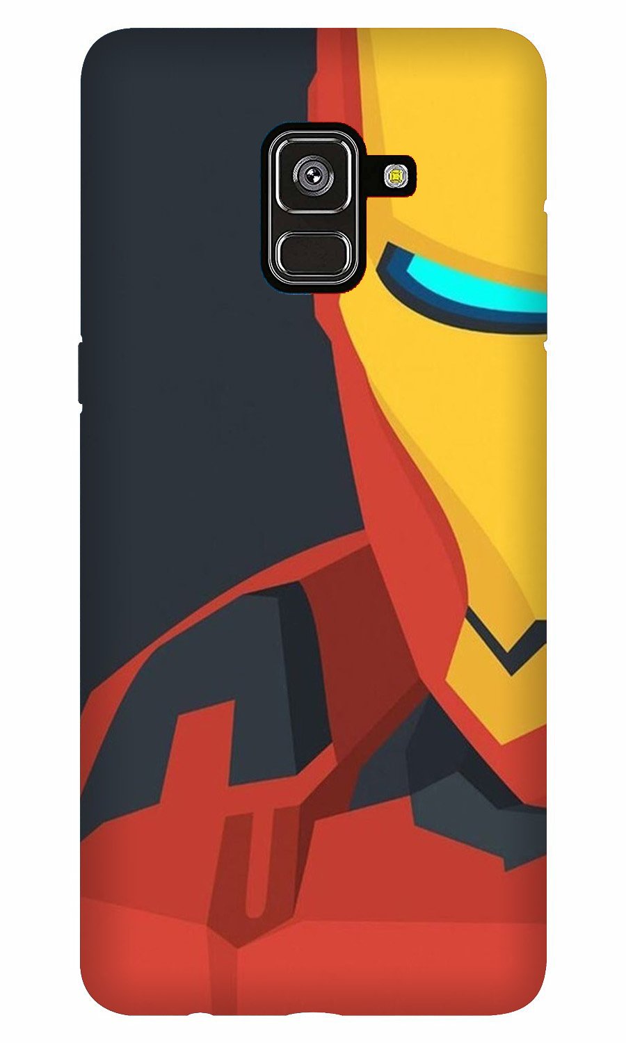 Iron Man Superhero Case for Galaxy J6/On6  (Design - 120)