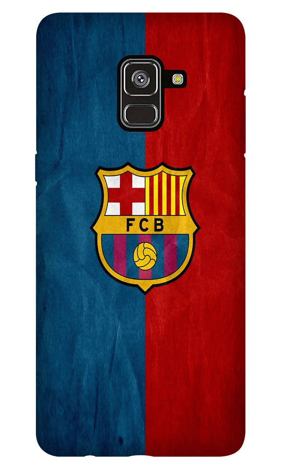 FCB Football Case for Galaxy A6  (Design - 123)