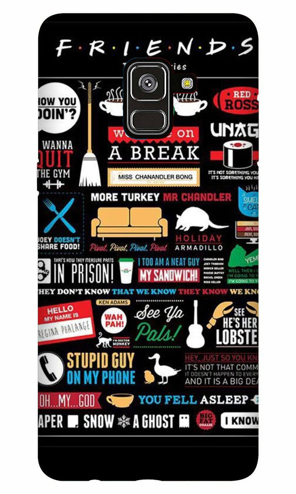 Friends Case for Galaxy A6  (Design - 145)
