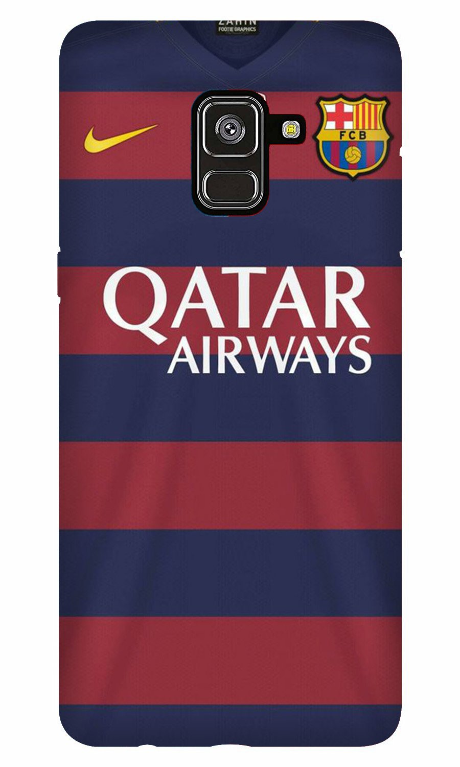 Qatar Airways Case for Galaxy A6  (Design - 160)
