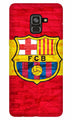 FCB Football Case for Galaxy A6  (Design - 174)