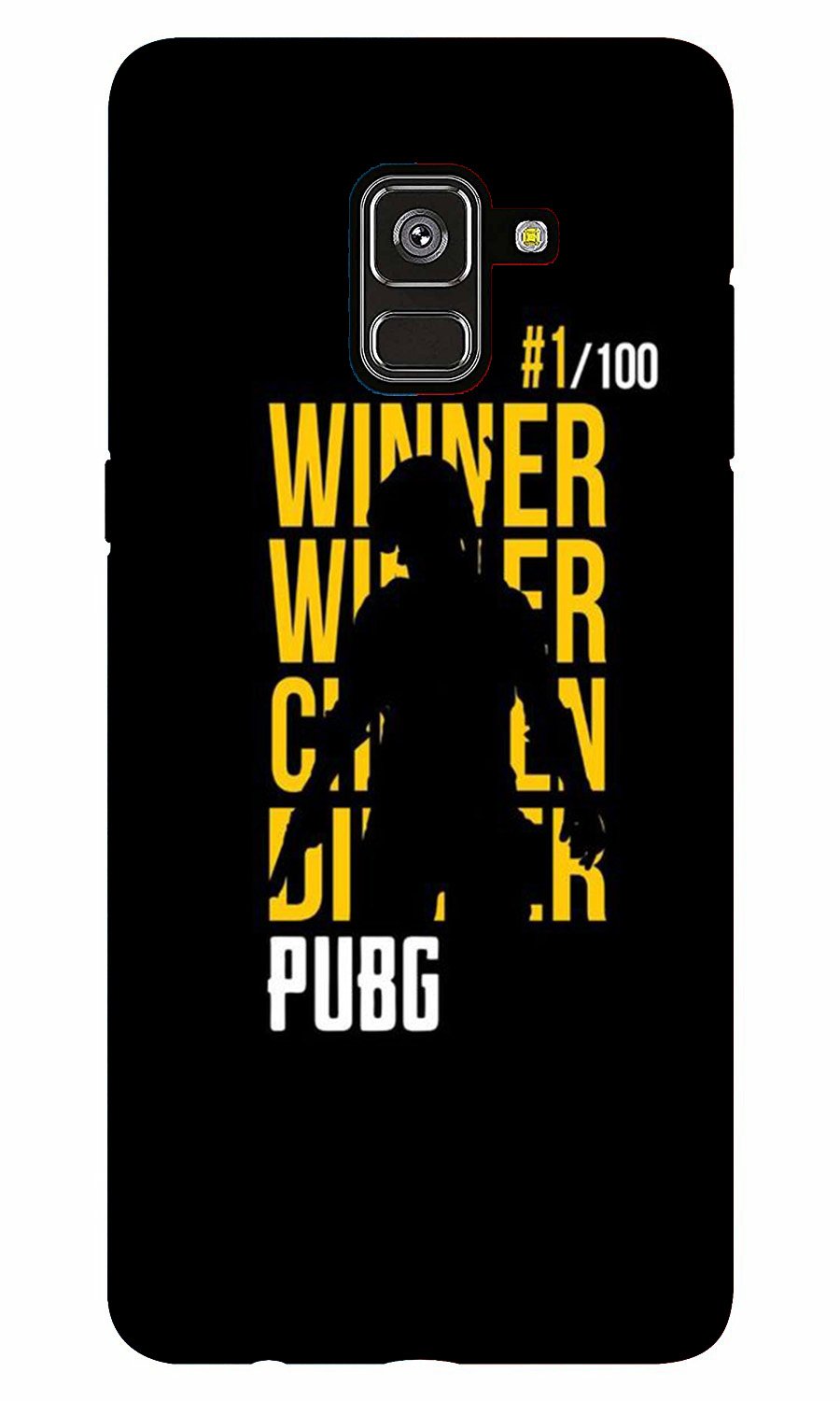 Pubg Winner Winner Case for Galaxy A6  (Design - 177)