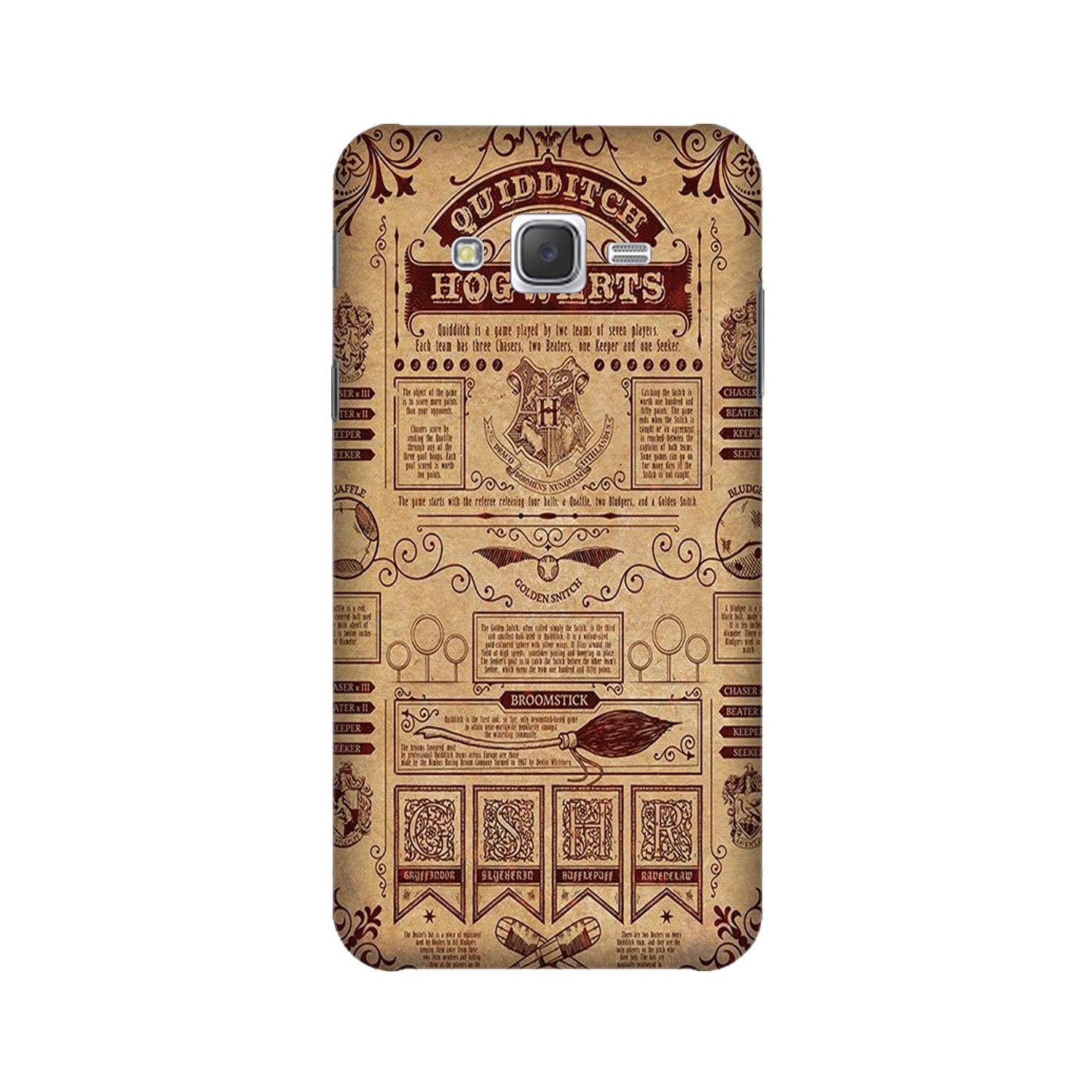 Hogwarts Mobile Back Case for Galaxy A3 (2015) (Design - 304)