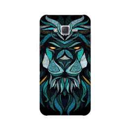 Lion Mobile Back Case for Galaxy J7 Nxt (Design - 314)
