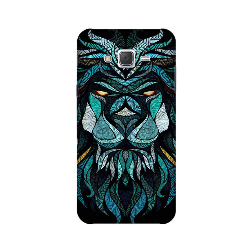 Lion Mobile Back Case for Galaxy J7 Nxt   (Design - 314)