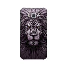 Lion Mobile Back Case for Galaxy J7 Nxt   (Design - 315)