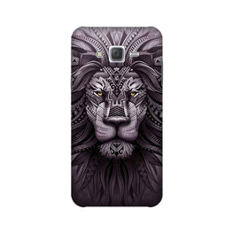 Lion Mobile Back Case for Galaxy J7 Nxt (Design - 315)