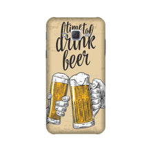 Drink Beer Mobile Back Case for Galaxy J7 Nxt   (Design - 328)