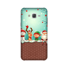 Santa Claus Mobile Back Case for Galaxy J5 (2015)   (Design - 334)