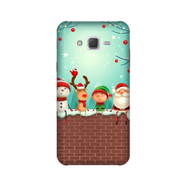 Santa Claus Mobile Back Case for Galaxy J7 Nxt (Design - 334)
