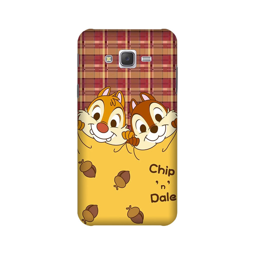 Chip n Dale Mobile Back Case for Galaxy J7 Nxt   (Design - 342)