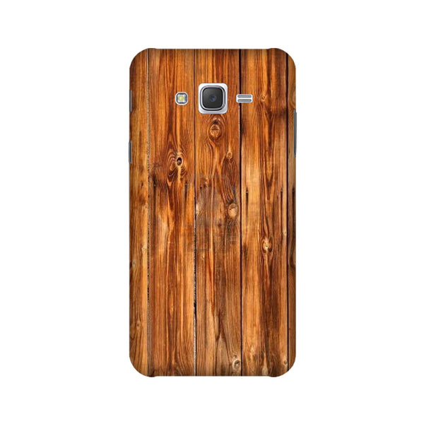 Wooden Texture Mobile Back Case for Galaxy On7/On7 Pro   (Design - 376)