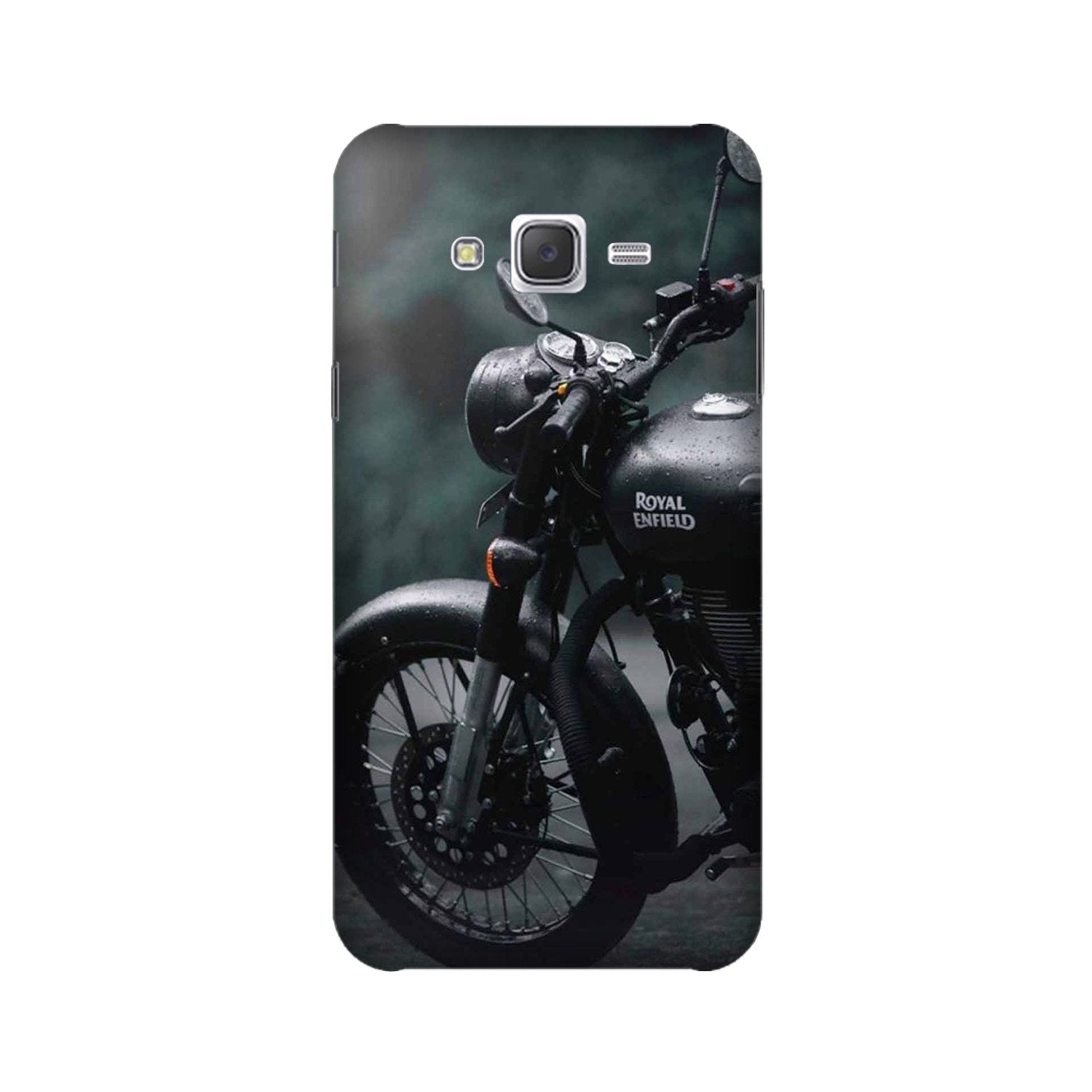 Royal Enfield Mobile Back Case for Galaxy J7 Nxt   (Design - 380)