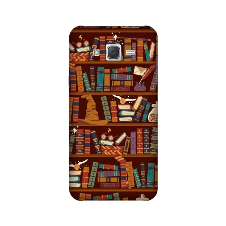 Book Shelf Mobile Back Case for Galaxy A3 (2015) (Design - 390)