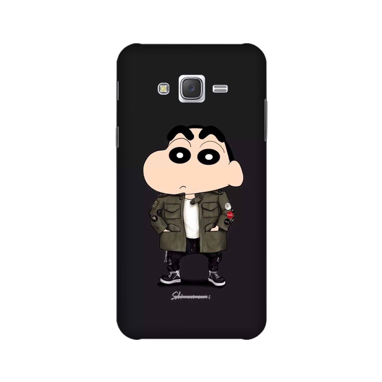 Shin Chan Mobile Back Case for Galaxy J2 (2015)   (Design - 391)