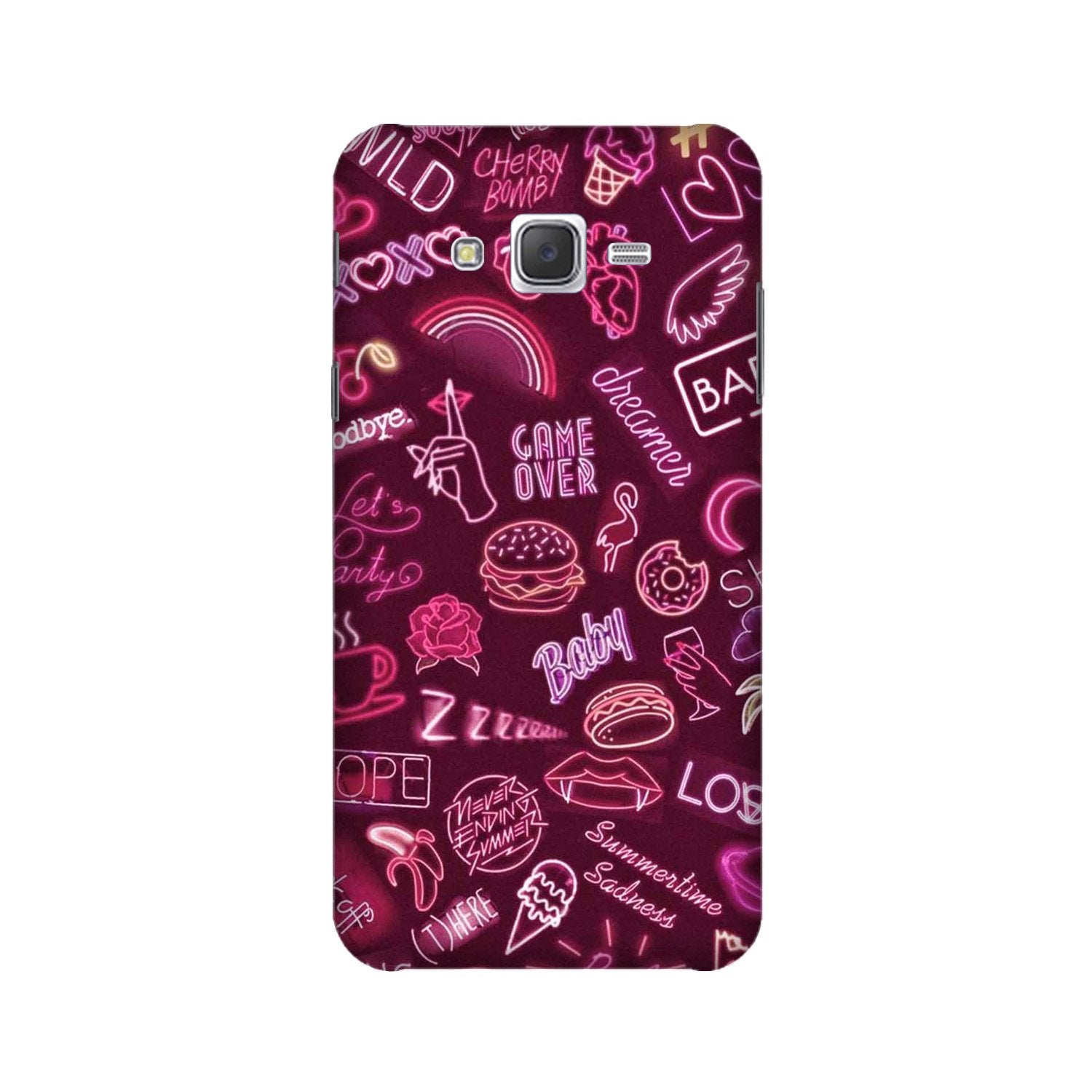 Party Theme Mobile Back Case for Galaxy A3 (2015) (Design - 392)