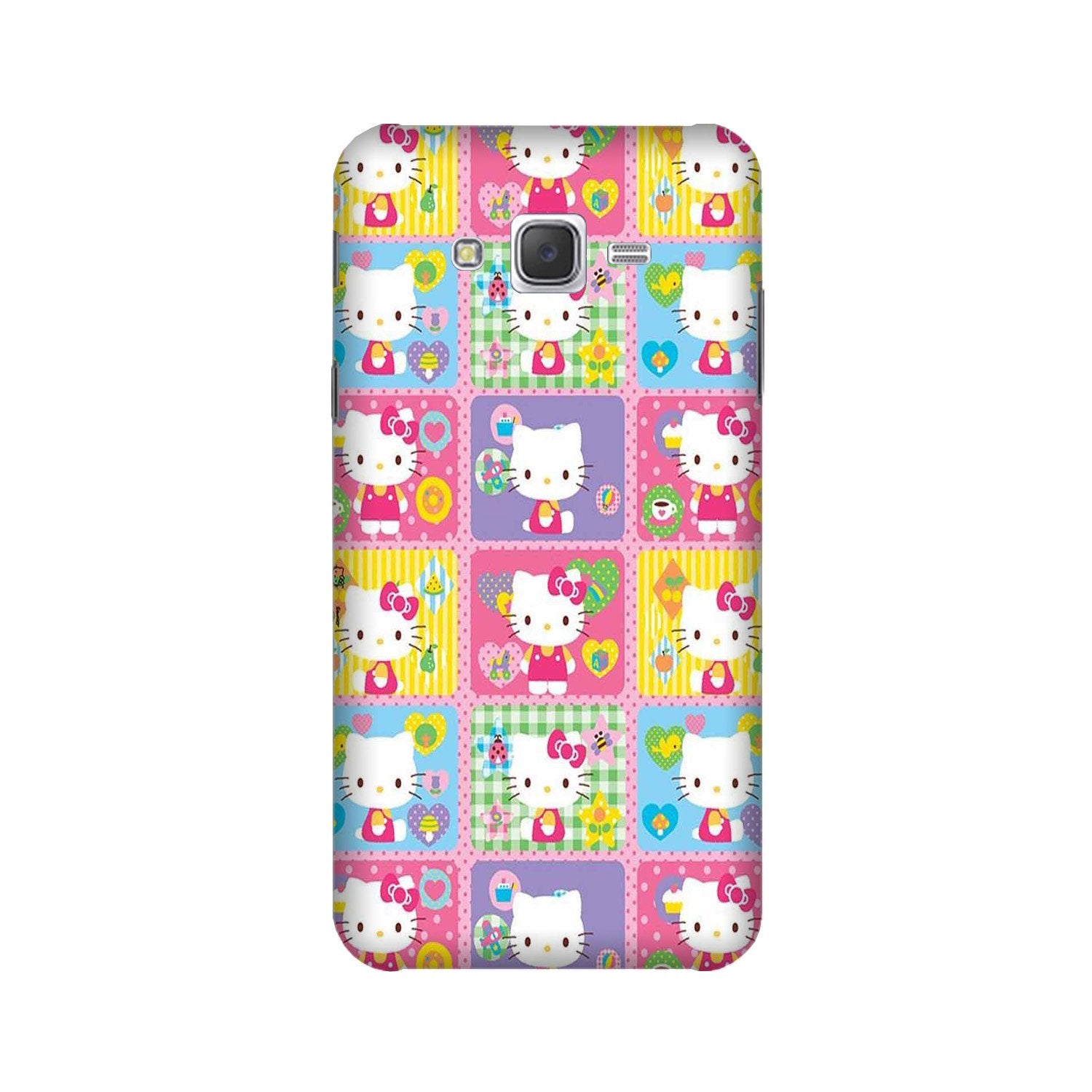 Kitty Mobile Back Case for Galaxy J7 Nxt   (Design - 400)