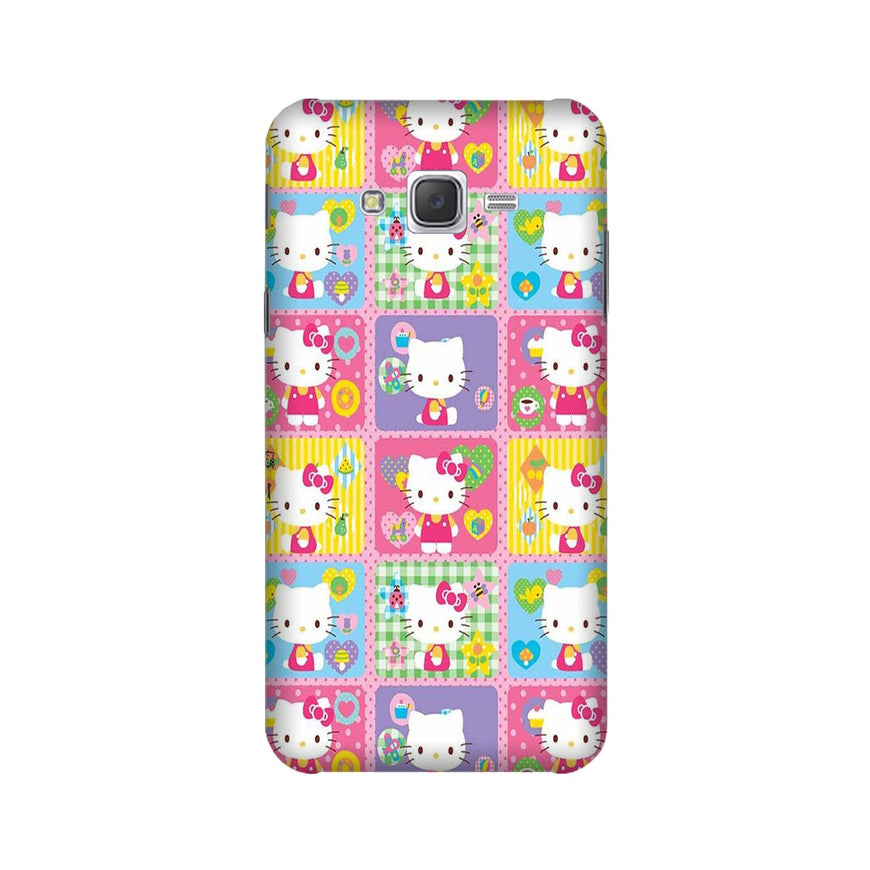 Kitty Mobile Back Case for Galaxy On7/On7 Pro   (Design - 400)
