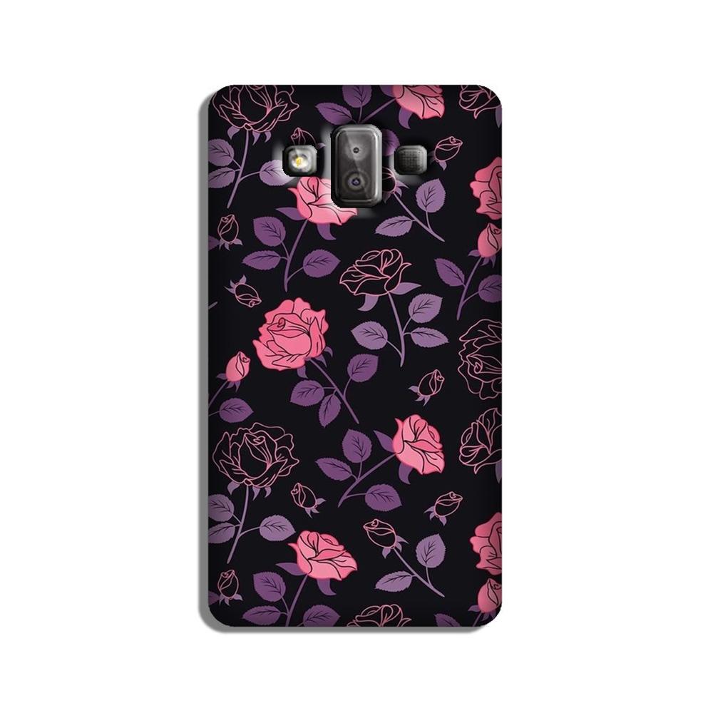 Rose Pattern Case for Galaxy J7 Duo